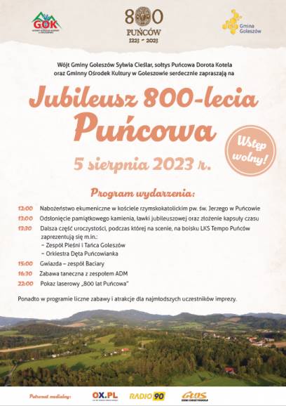 800 lat Puńcowa